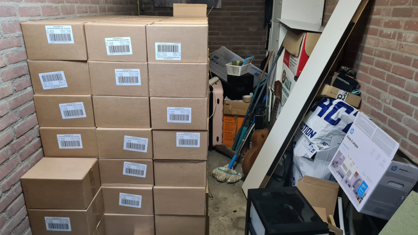 Drugs in schuur Almere