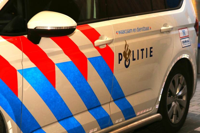 politieauto groot zijkant